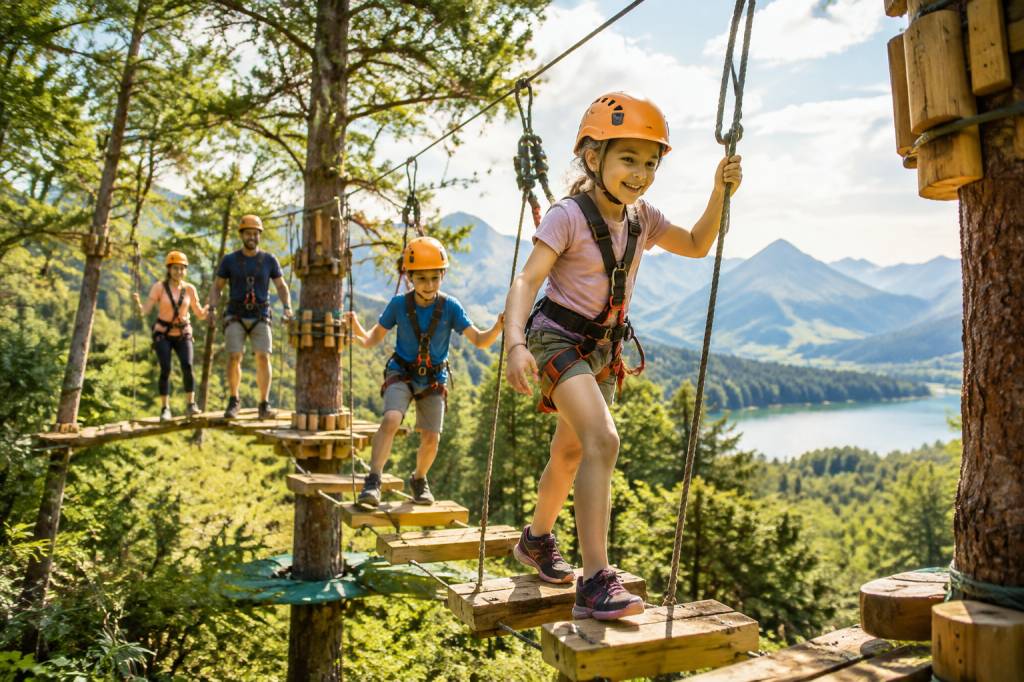 Accrobranche en France : les meilleurs bons plans pour économiser sur vos sorties en famille